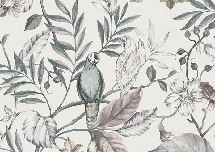 Iquitos, Dove Grey - Motorised Roman Blind - Image 7